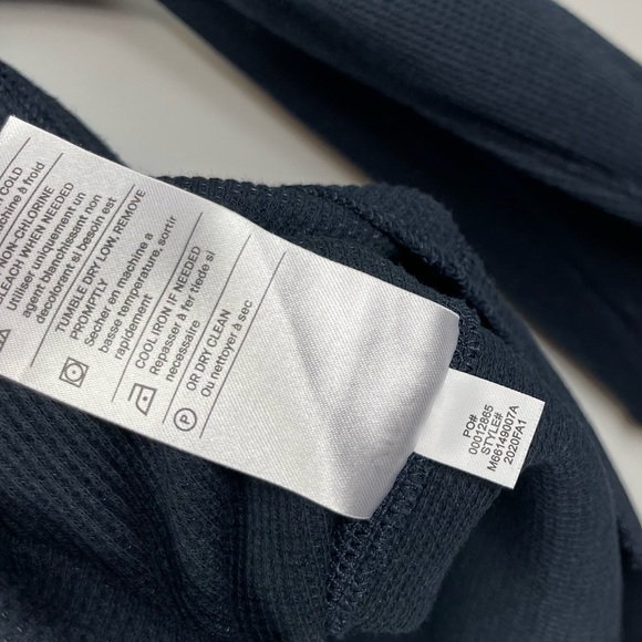 Vince Thermal Long Sleeve Crew Neck Pullover Long Sleeve Shirt MR7969189A L - Picture 10 of 14